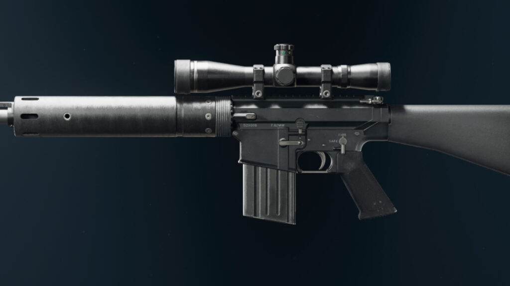 Preview of DM-10 marksman rifle in Black Ops 6