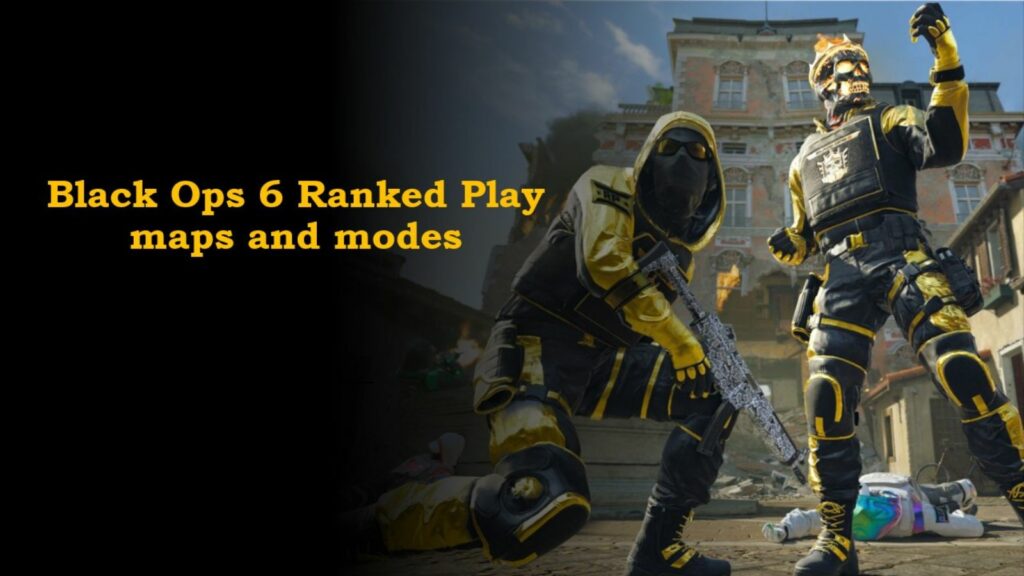 Ranked Play operators in ONE Esports' image for all Black Ops 6 Ranked play maps and modes