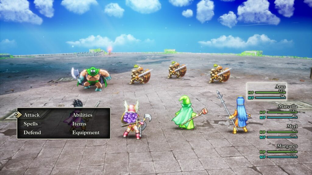 Dragon Quest 3 HD-2D Remake gameplay image