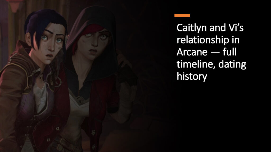 Caitlyn Kiramman and Violet in ONE Esports featured image for article "Caitlyn and Vi’s relationship in Arcane — full timeline, dating history"