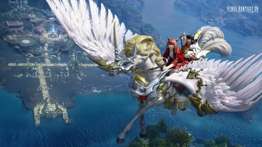 Final Fantasy 14 flying