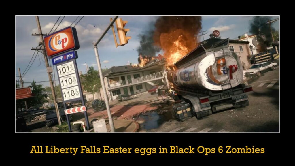 View of Liberty Falls map in ONE Esports' image for all Liberty Falls Easter eggs in Black Ops 6 Zombies