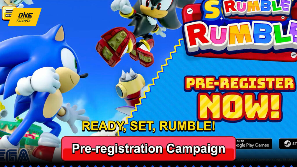 How to pre-register for Sonic Rumble through the official game website