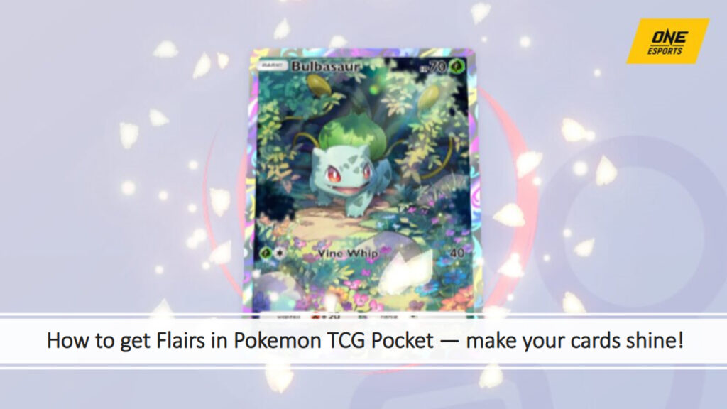 How to get Flairs in Pokemon TCG Pocket