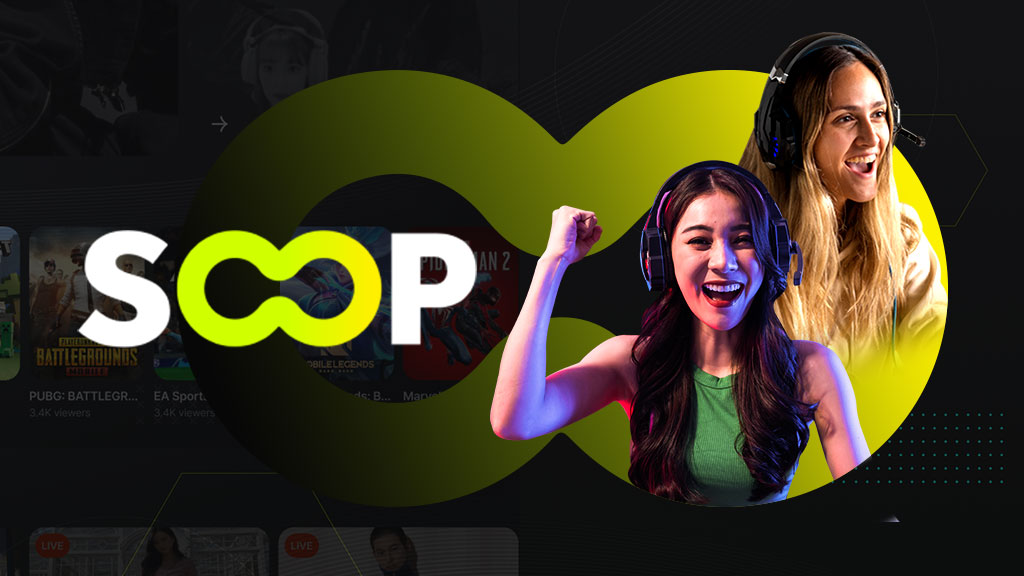 Official Key Visual for SOOP, live streaming platform