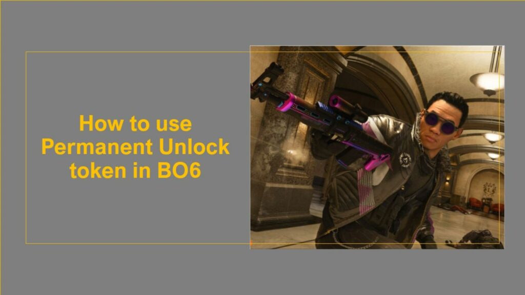 Black Ops 6 operator Niran in ONE Esports' image for how to use Permanent Unlock token in BO6