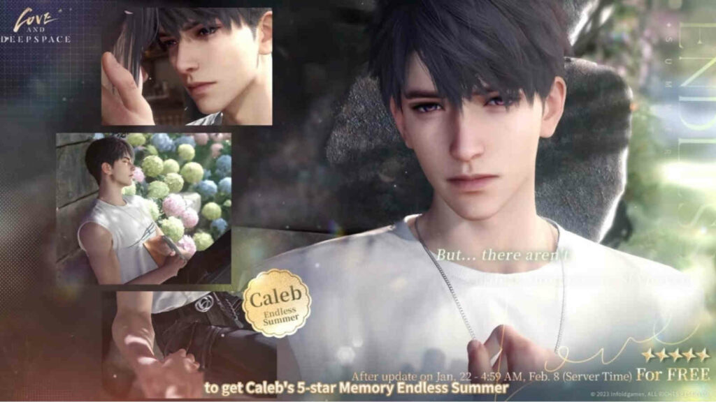 Caleb 5-star memory Endless Summer given for free