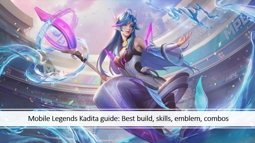 Mobile Legends: Bang Bang's Hydromancer Kadita's skin wallpaper, gives hero guide